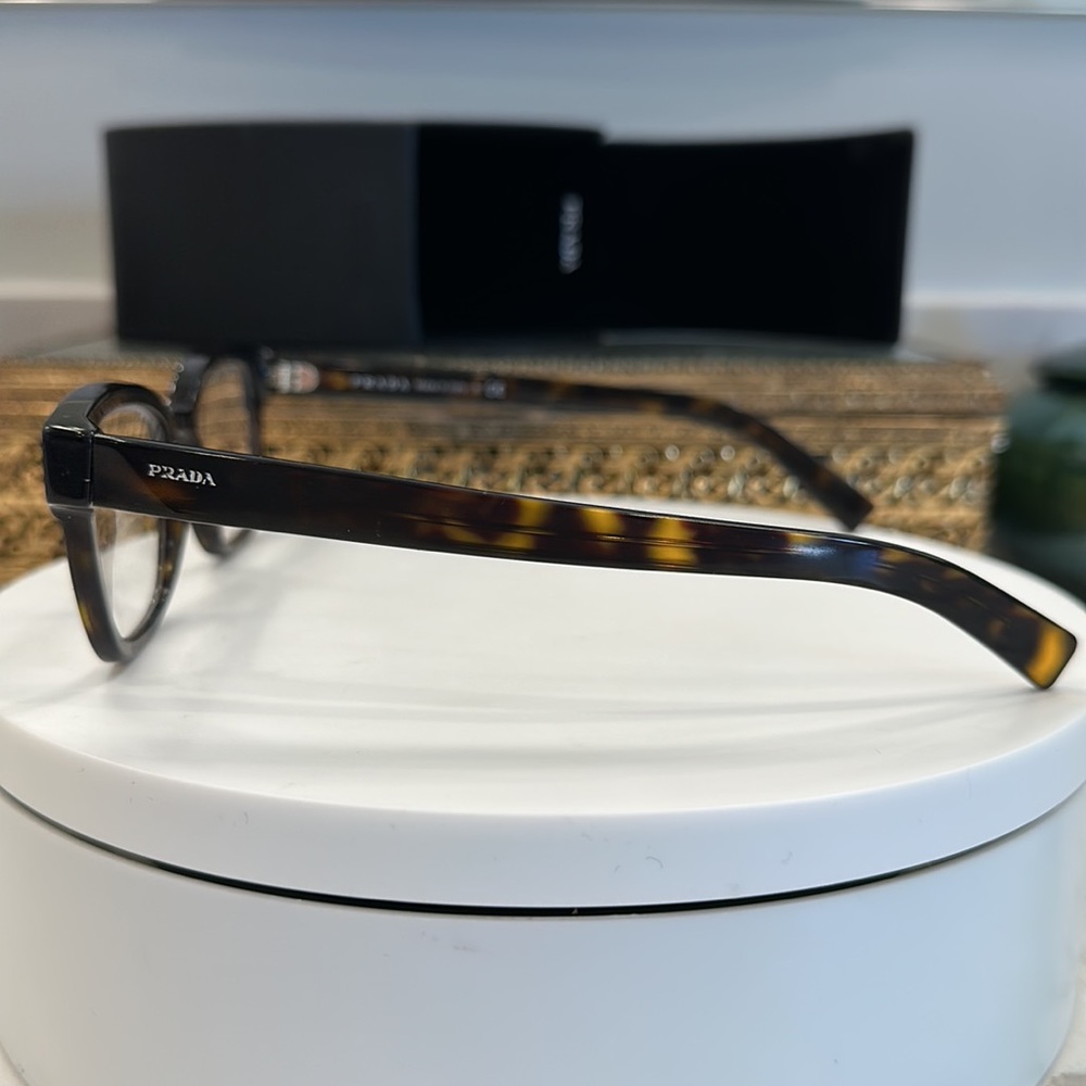 Prada **Rx** Tortoiseshell Eyeglass Frames - Euc … - image 7